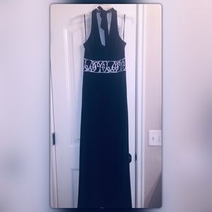 Ponte maxi dress halter